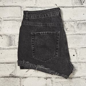 Garage Women's Black Denim Shorts